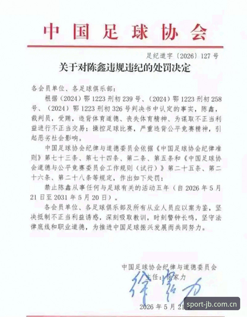 中国足协第三批禁足名单详解：65人受罚，行业整顿进入深水区